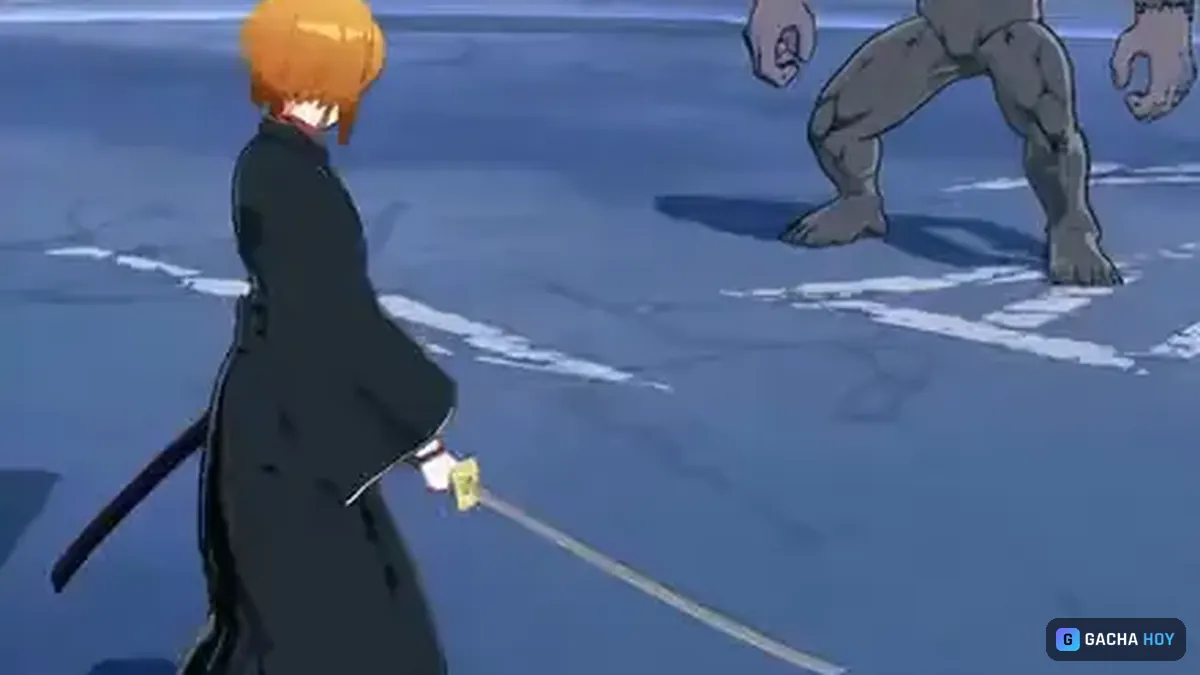 BLEACH Mirrors High: pantalla de combate por cartas