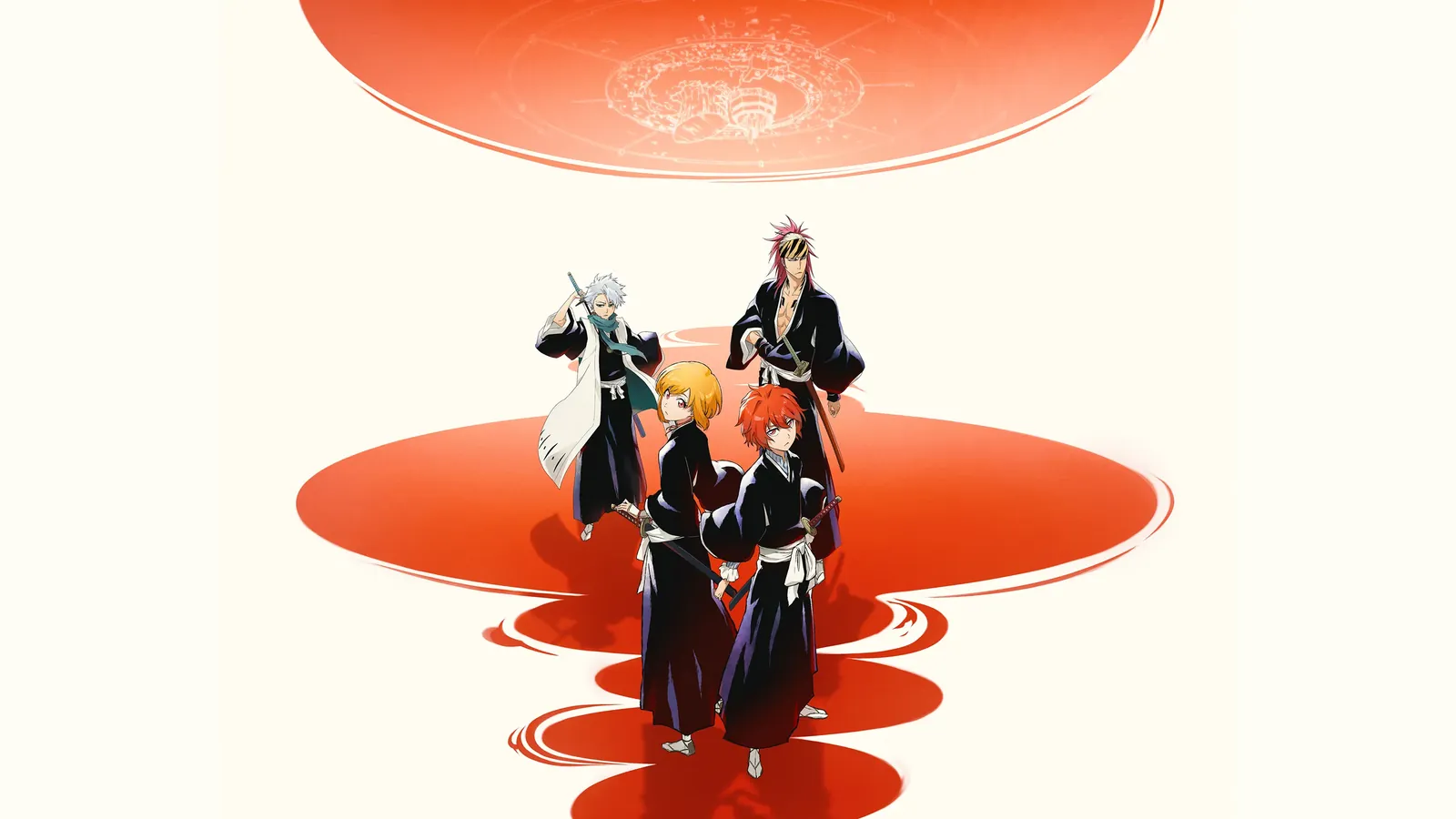 BLEACH Mirrors High: arte oficial de BLEACH Mirrors High con personajes del juego. Imagen: © Tite Kubo/Shueisha, TV TOKYO, dentsu, Pierrot © Bandai Namco Entertainment (web oficial)