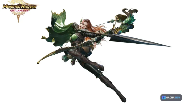 Monster Hunter Outlanders: arte oficial de una Adventurer con arco. Imagen: © CAPCOM / TiMi Studio Group (Level Infinite), vía press kit oficial