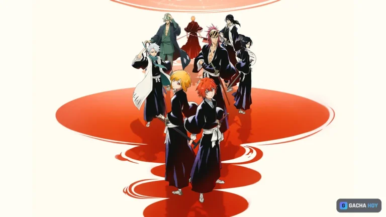 BLEACH Mirrors High: arte oficial de los personajes principales en uniforme Shinigami. Imagen: © Tite Kubo/Shueisha, TV TOKYO, dentsu, Pierrot © Bandai Namco Entertainment