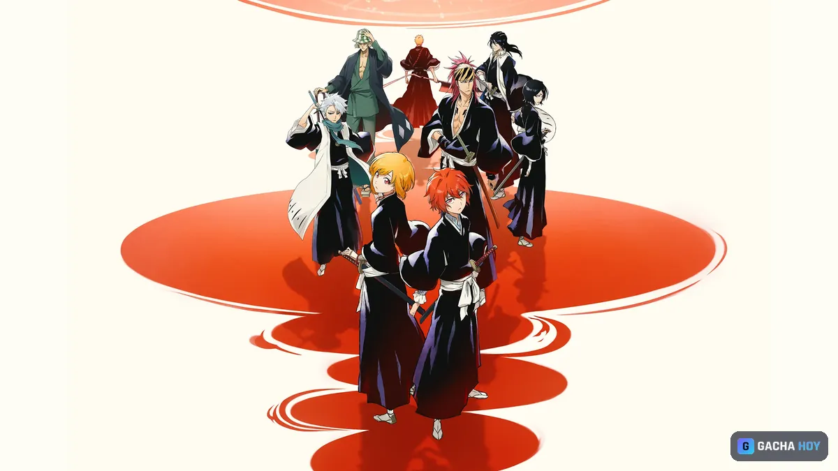 BLEACH Mirrors High: arte oficial de los personajes principales en uniforme Shinigami. Imagen: © Tite Kubo/Shueisha, TV TOKYO, dentsu, Pierrot © Bandai Namco Entertainment